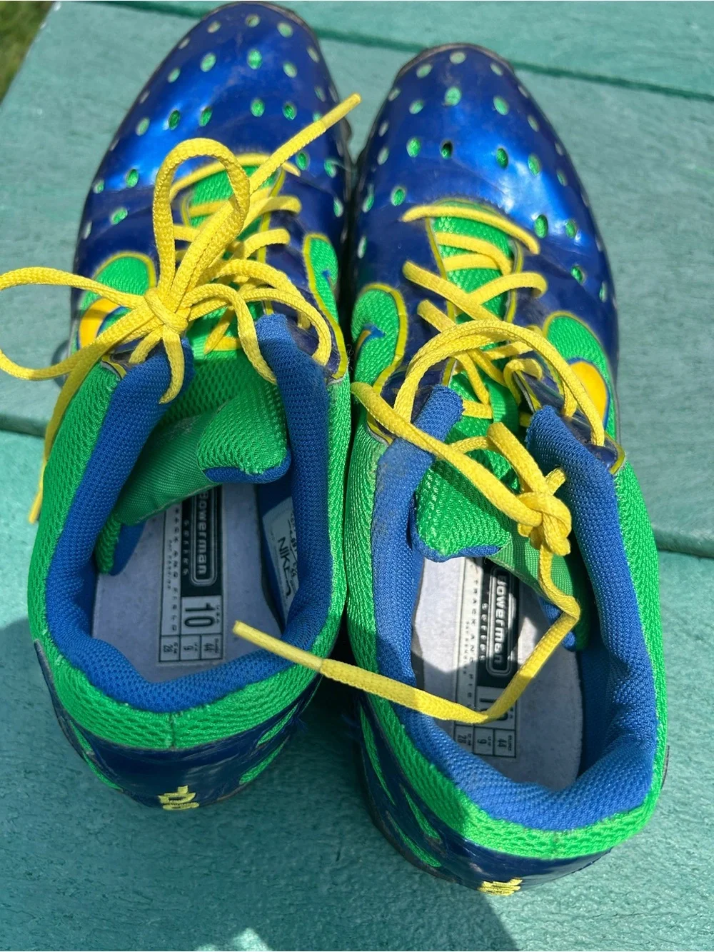 Nike vibrant blue